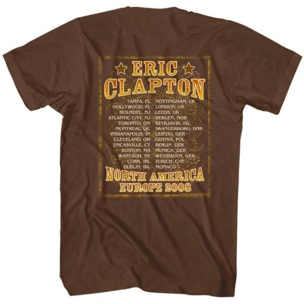 From Concert Tees to Limited Editions: Diving into Eric Clapton’s Merchandise World